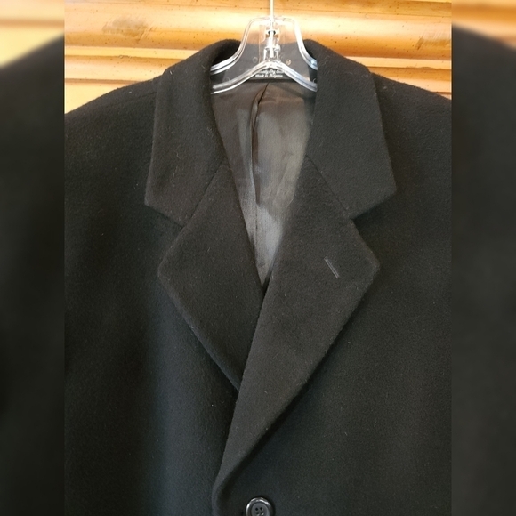 Silver Cloud Cashmere Coat Sz 42R - Picture 2 of 9